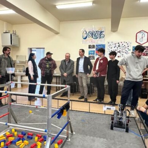 PNL propune alocarea de fonduri pentru echipa de robotică CyberLIS76 din Panciu