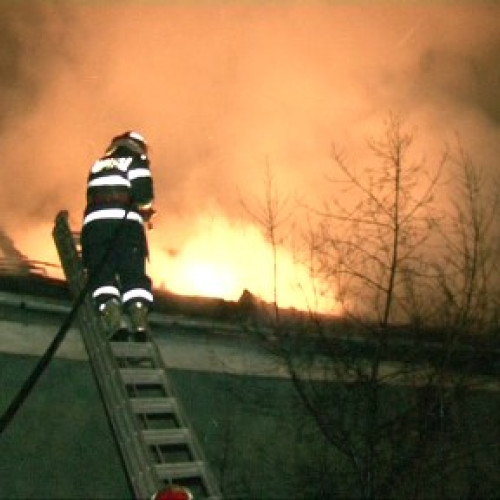 Incendiu în Darabani, fără victime