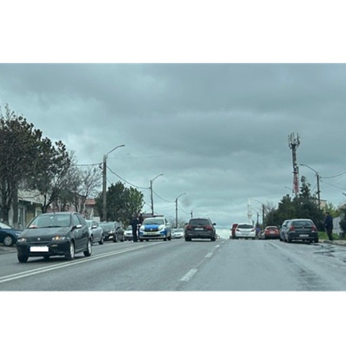 Accident rutier la Ovidiu: O persoană rănită