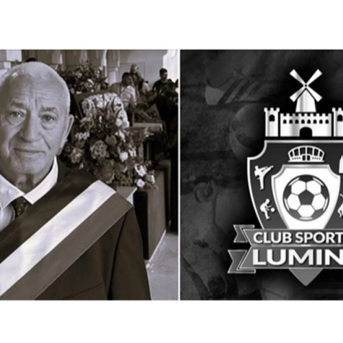 Dispariția primarului Dumitru Chiru într-un moment de reculegere la meciurile echipelor din Lumina