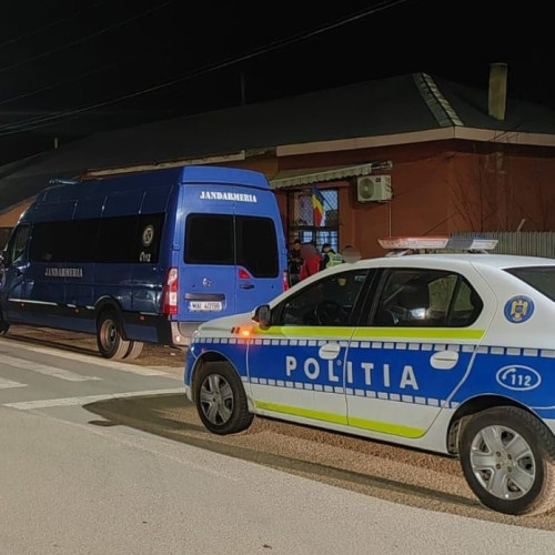 Activitate intensă a poliției și jandarmeriei în Marasesti și Panciu