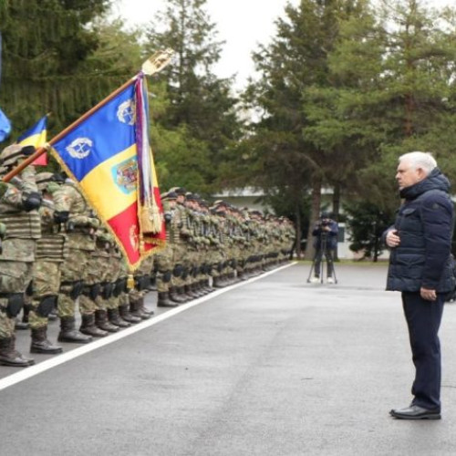 Ceremonia dedicată Zilei NATO la Focșani