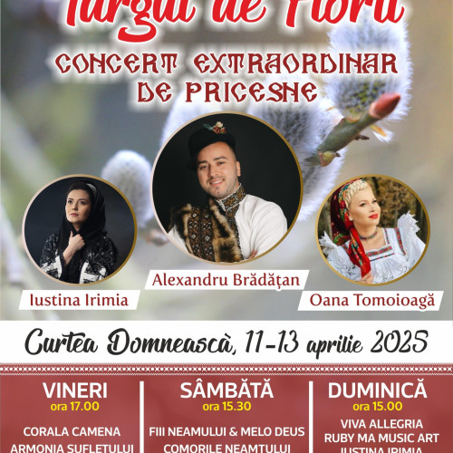 Târg de Florii la Piatra-Neamț, o premieră pentru oraș