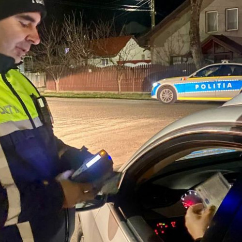 Un bărbat prins conducând sub influența alcoolului la Brusturoasa
