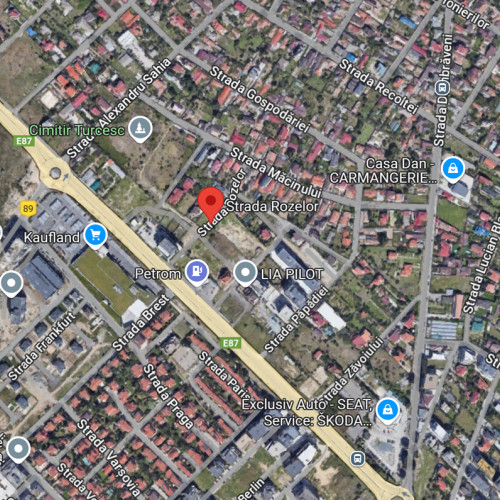 Strada Rozelor va fi asfaltată pentru îmbunătățirea traficului