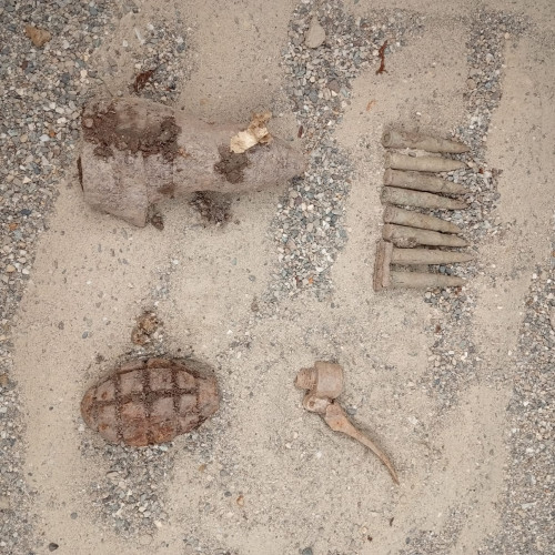 Intervenție pirotehnică în comuna Văleni