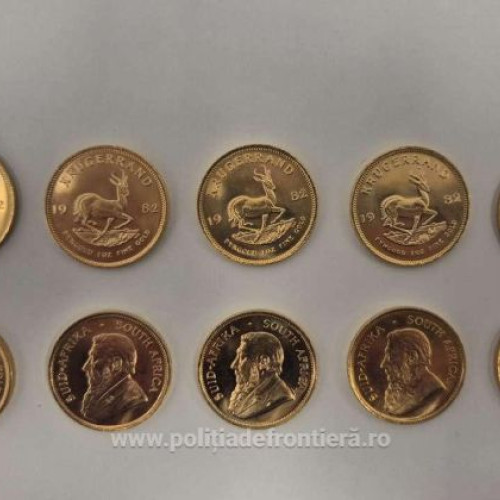 Cetățeancă română reținută pentru contrabandă cu monede valoroase