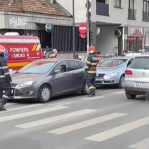 Accident rutier pe Calea Mănăștur din Cluj-Napoca