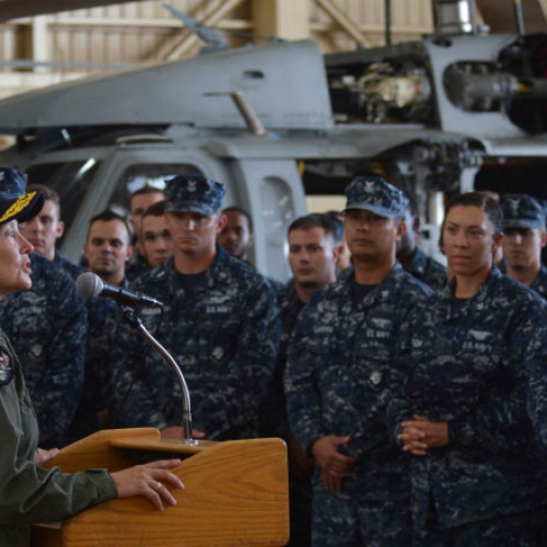 Demiterea viceamiralului american Shoshana Chatfield din funcția de la NATO