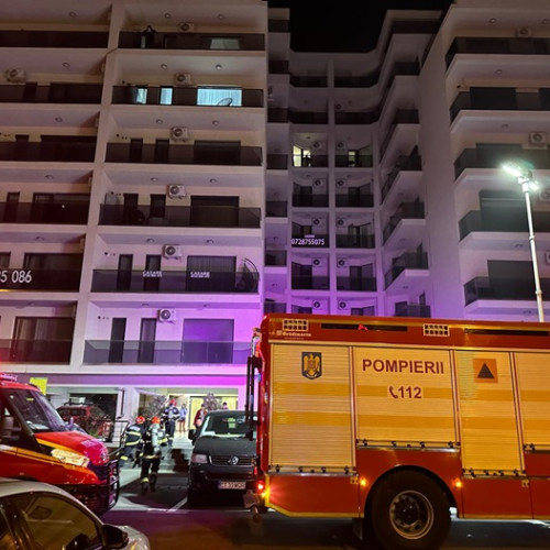 Intervenție a pompierilor la un incident