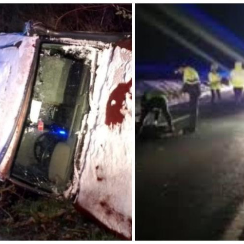 Accident rutier grav în Gilău