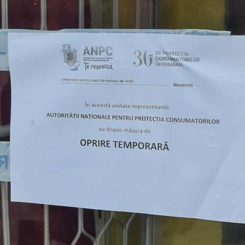 Descoperiri alarmante la magazinul Ascent SRL din Constanța