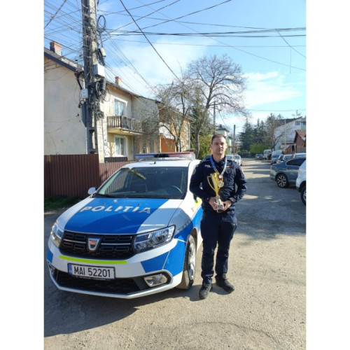 Agentul de poliție Adrian Podoleanu, campion mondial la kickboxing