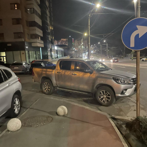 Trotuarele din Galați, o problemă pentru pietoni