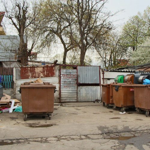 Pubelele inteligente din Galați, neutilizabile în prezent