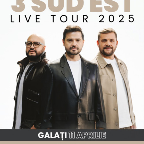 Concertele formației 3 Sud Est în Galați