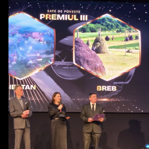 Satul Breb, câștigător al locului 3 la Gala Destinația Anului 2025