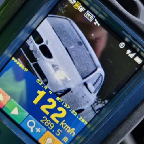 Tânăr din Vorona sancționat pentru viteză excesivă în timpul campaniei SPEED MARATHON