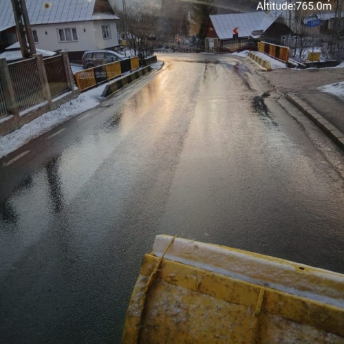 Vreme rece și ninsori în județul Maramureș