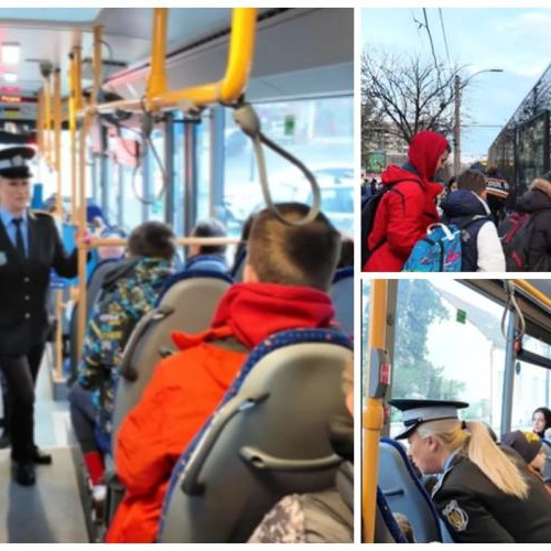 Siguranța copiilor asigurată de polițiștii locali în Cluj-Napoca
