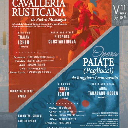 Spectacol special de Paște la Teatrul Național de Operă și Operetă „Nae Leonard”