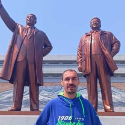 Stefan Gavril la Maratonul Internațional de la Phenian