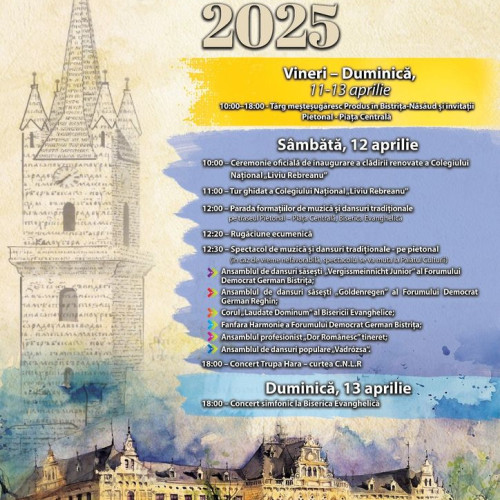 Targul Mestesugaresc si al evenimentelor culturale in Bistrita