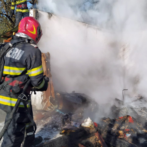 Incendiu fatal în satul Maceu