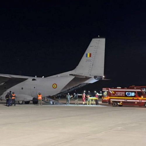 România desfășoară o misiune umanitară în Fasia Gaza