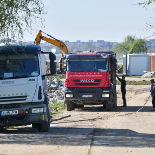 Lucrări majore la Insula Lacul Morii