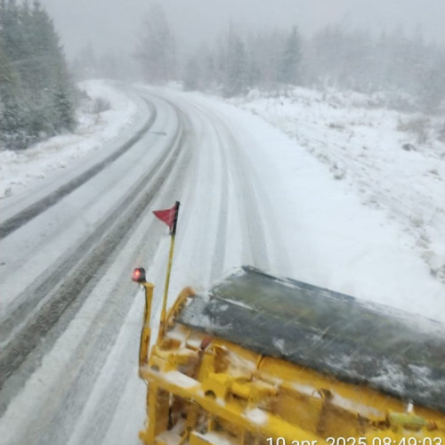 Vreme rece și precipitații mixte în Maramureș