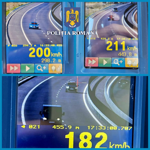 Acțiune de control rutier pe DN1, în județul Brașov