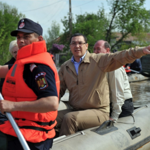 Victor Ponta admite că a ordonat inundarea unor sate pentru a salva Belgradul