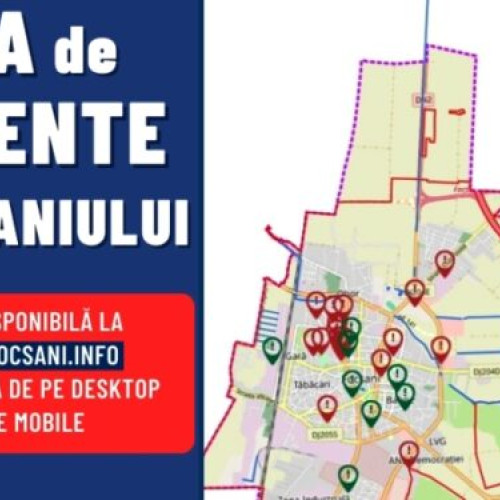 Primăria Municipiului Focșani a lansat Harta de Incidente
