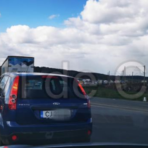 Incident pe centura Apahida: Soferi blocati zeci de minute