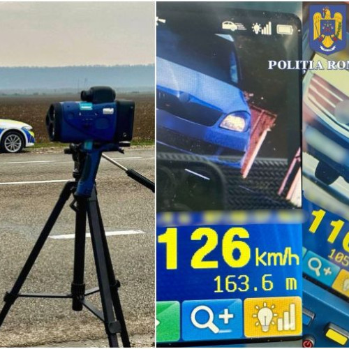 Campanie de monitorizare a vitezei pe drumurile din Bacău
