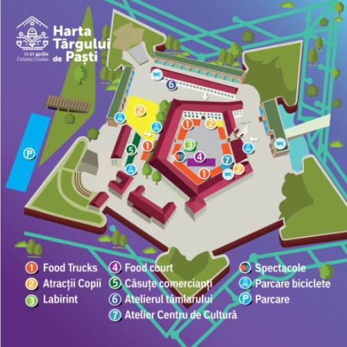 Targul de Paști de la Oradea, un loc de distracție pentru întreaga familie