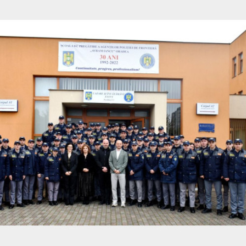 Seminar pentru elevii Școlii de Pregătire a Agenților Poliției de Frontieră "Avram Iancu" din Oradea
