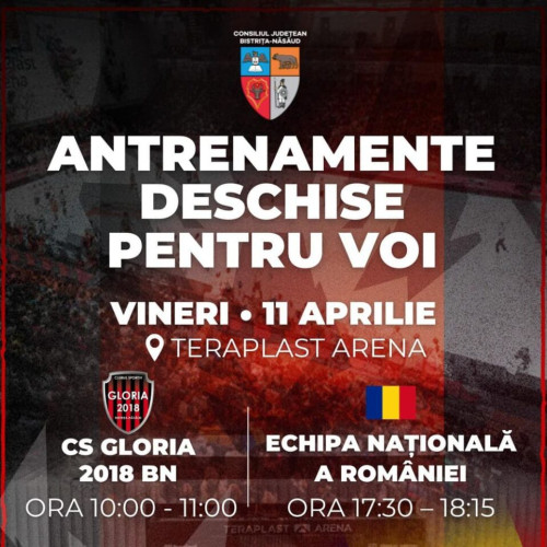 Suporterii sunt invitați la antrenamentele echipei naționale de fotbal
