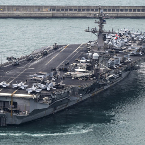 Al doilea portavion american ajunge în Orientul Mijlociu