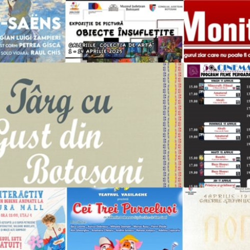 Botoșaniul revine la viață cu tradiții și cultură