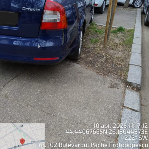 Sancțiuni pentru parcări neregulamentare pe Bd. Pache Protopopescu