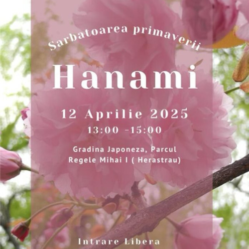 Sărbătoarea florilor de cireșe – Hanami, la Parcul Regele Mihai I