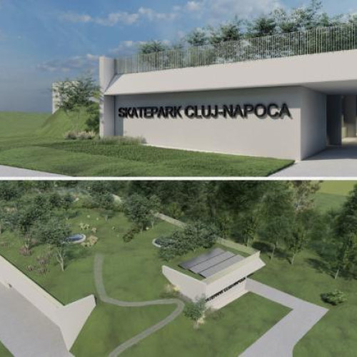 Skatepark acoperit în Cluj-Napoca pentru iubitorii sporturilor urbane