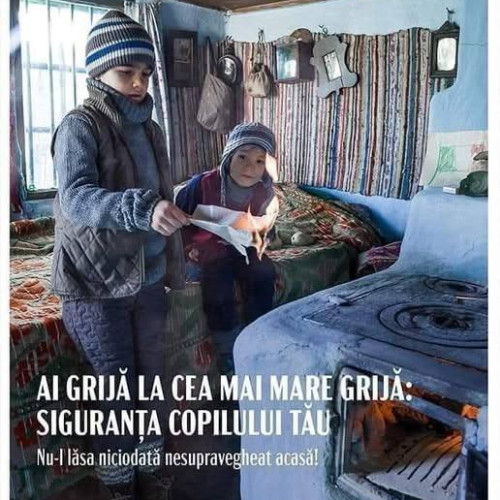 Copiii și pericolele focului: atenționare de la Inspectoratul pentru Situații de Urgență Dâmbovița