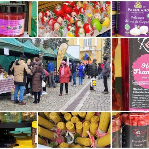 Târgul cu gust din Botoșani atrage zeci de vizitatori