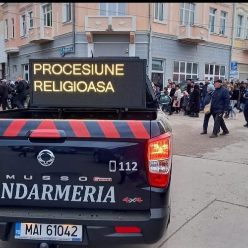 Jandarmii din Botoșani asigură ordinea publică în weekend