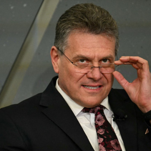 Comisarul european Maros Sefcovic se întâlnește cu omologii americani la Washington