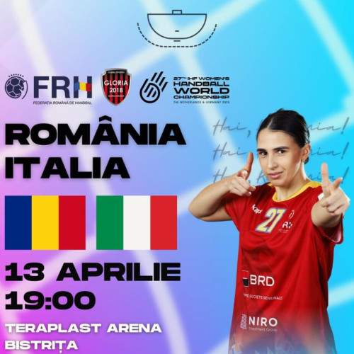 România se pregătește pentru meciul cu Italia de Florii