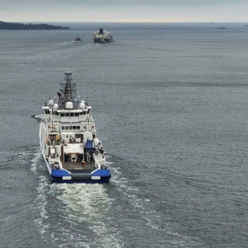 Estonia a reținut o navă rusă în Marea Baltică